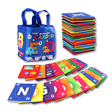 LetterPals | Spelenderwijs leren voor de allerkleinsten – Zachte alfabet flitskaarten